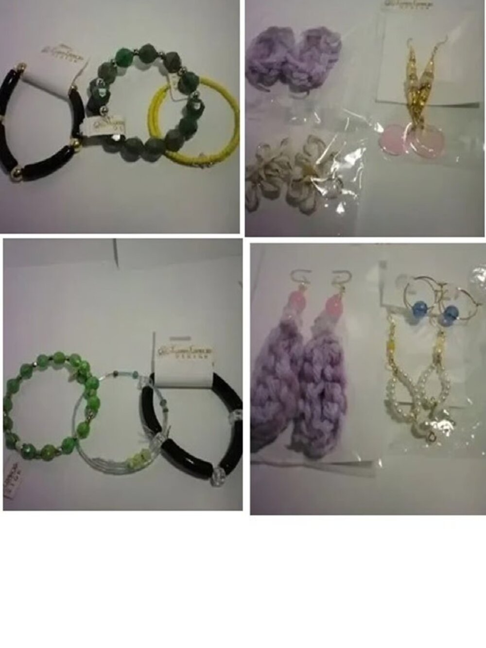 jewelry Lot earrings and bracelets